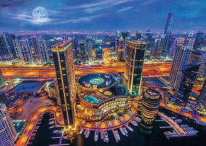 Светлините на Дубай - пъзел