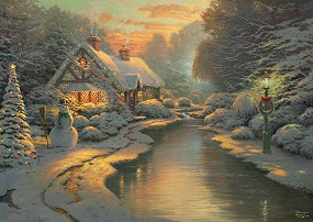   -   (Thomas Kinkade)   "Premium Quality" - 