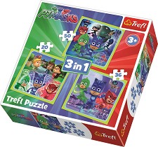    - 3   20, 36  50    PJ Masks - 