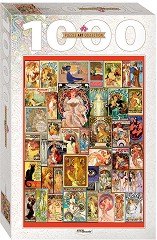 Ар нуво - Пъзел от 1000 части от колекцията Art - пъзел