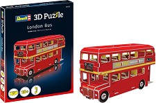 Лондонски автобус - 3D пъзел - пъзел