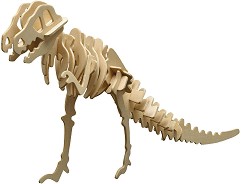 Скелет на Тиранозавър Рекс - Дървен 3D пъзел - пъзел