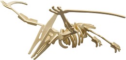 Скелет на Птеродактил - Дървен 3D пъзел - пъзел