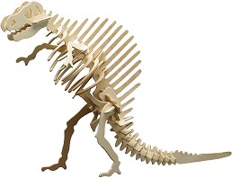 Скелет на Оранозавър - Дървен 3D пъзел - пъзел