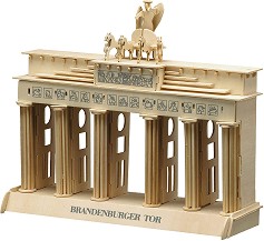 Бранденбургската порта - Дървен 3D пъзел - пъзел