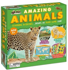 Животни - Образователен комплект от серията "Amazing" - образователен комплект