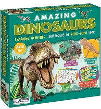 Динозаври - Образователен комплект от серията "Amazing" - пъзел