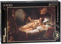 Даная - Пъзел от 1000 части на Рембранд ван Рейн от колекцията "Russian Museum Collection" - пъзел