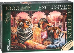 Индийска принцеса - Пъзел от 1000 части от колекцията "Exclusive" - пъзел