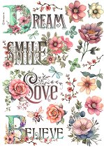 ��������� ������ Stamperia - ������� � �����